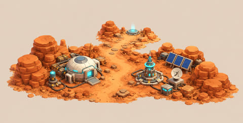Zone 1 diorama